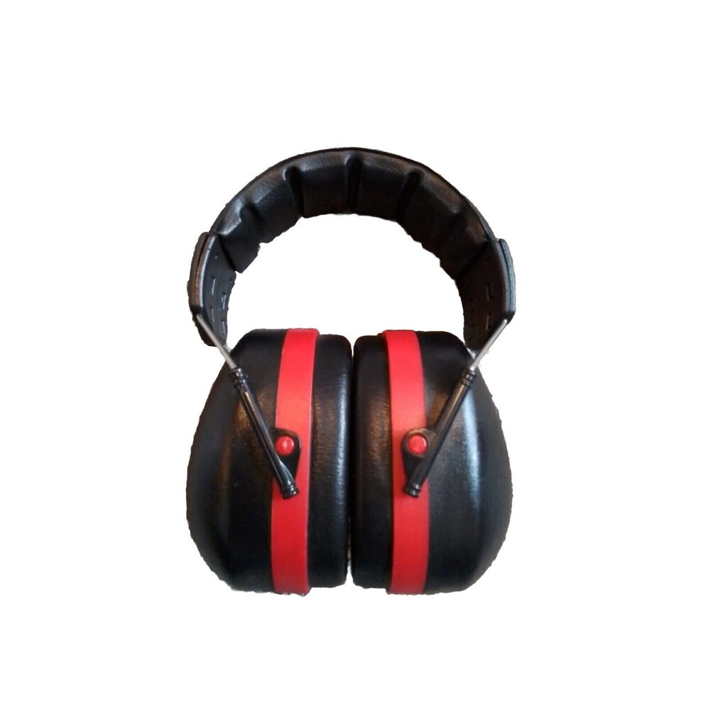 Condor Ear Muffs Hearing Protection NEW Hard Hat Black Red 18db Reduction